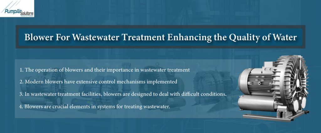 blower for wastewater treatment